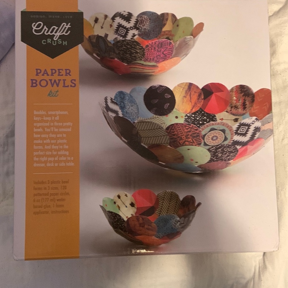 Paper bowls kit